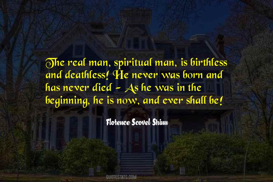 Spiritual Man Quotes #1209937