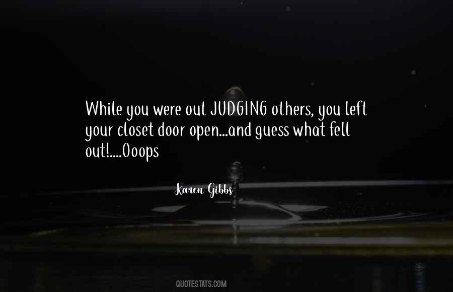 Quotes About Others Judging You #654098