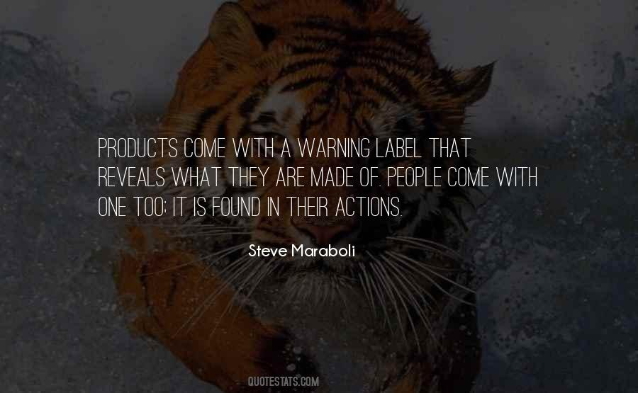 Actions As An Inspiration Quotes #891119
