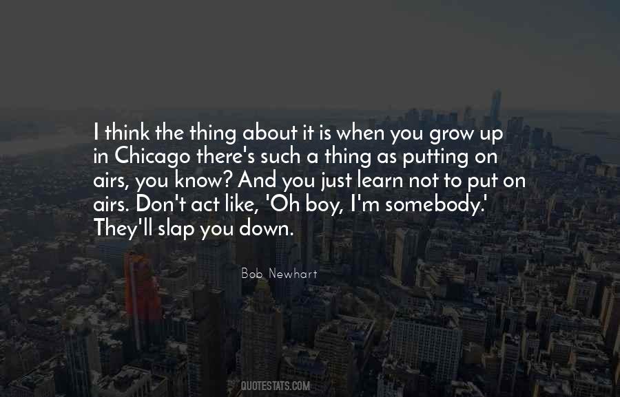 Quotes About Putting On Airs #475609