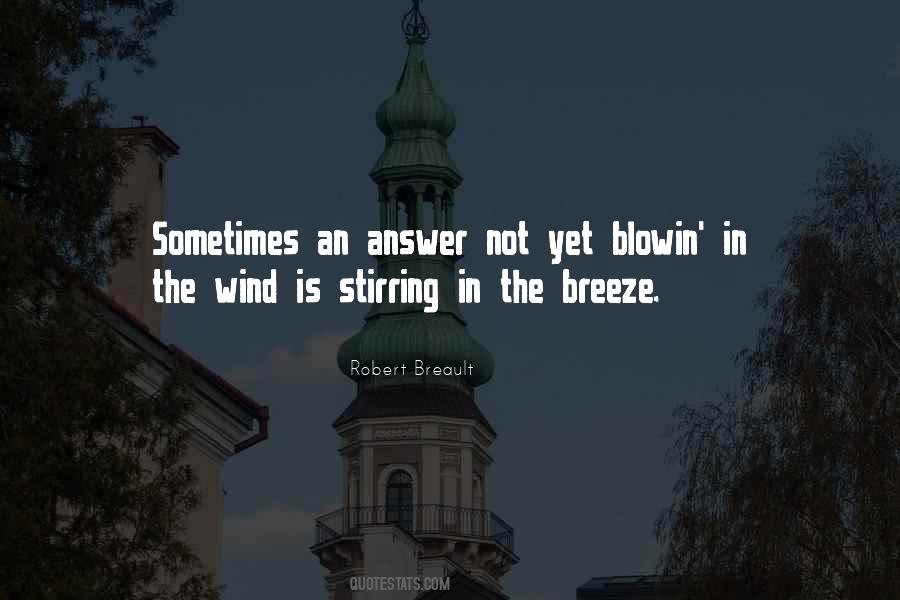 Quotes About Breeze #1019169