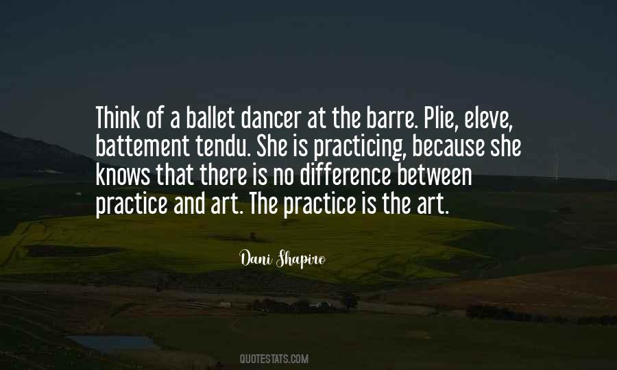 Quotes About Ballet Barre #1581800