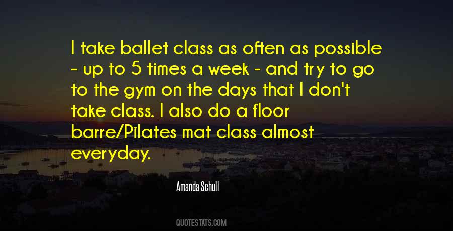 Quotes About Ballet Barre #413233