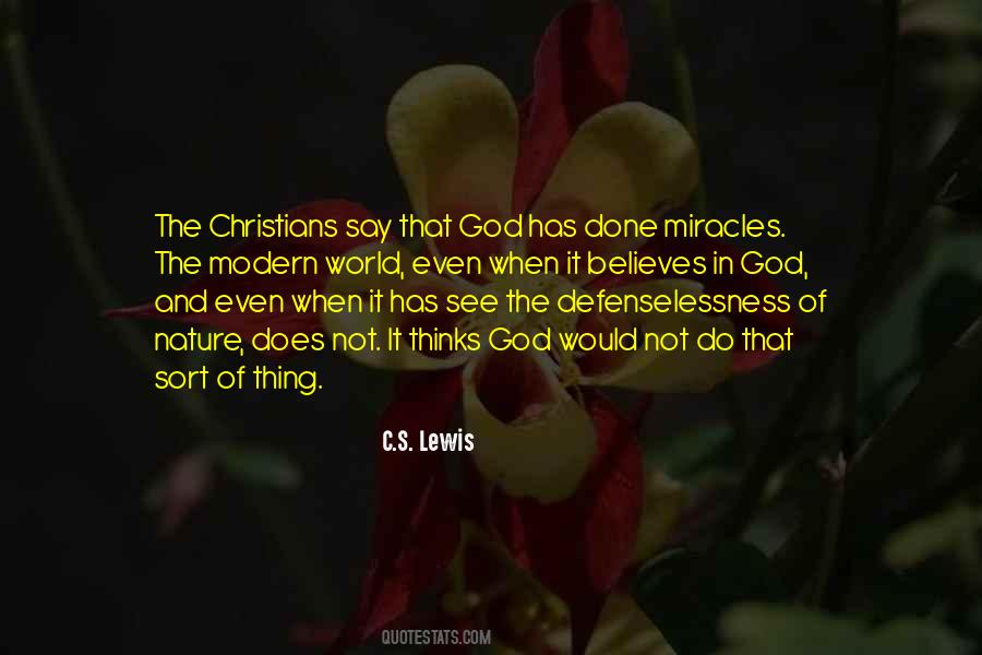 Quotes About Miracles Of God #1030803