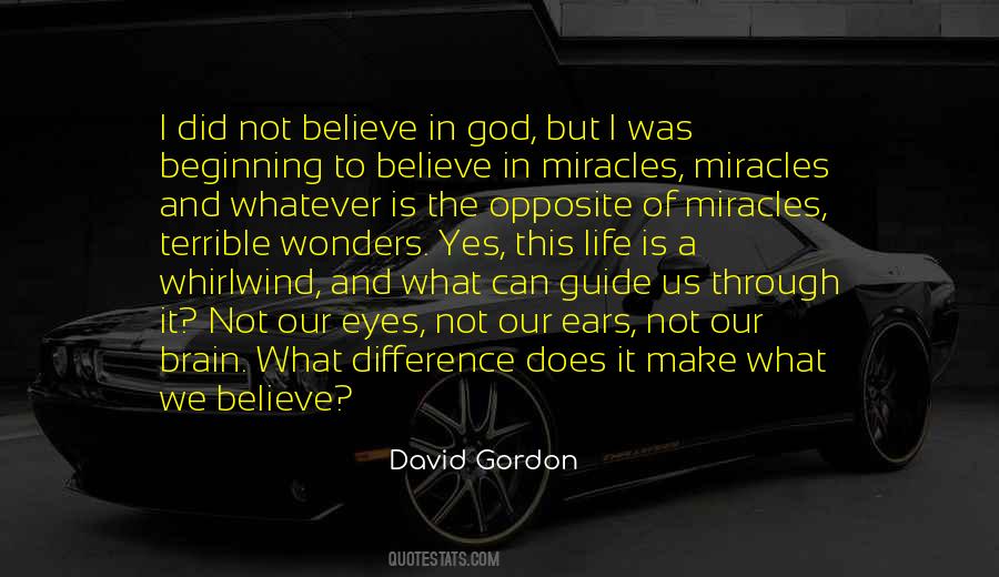 Quotes About Miracles Of God #1375651