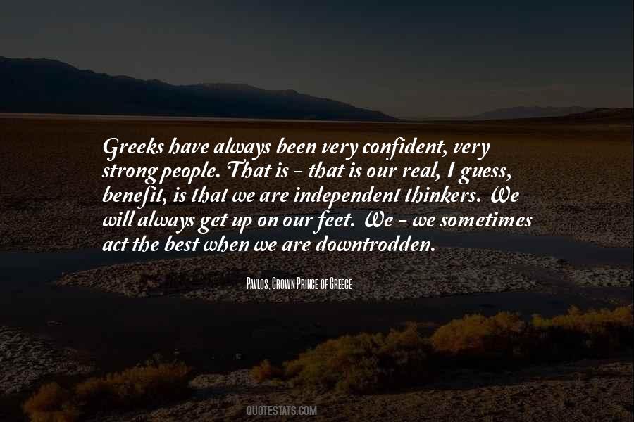 Quotes About Independent Thinkers #1690474