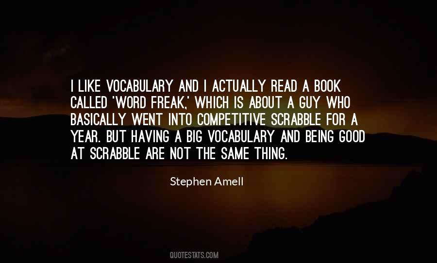 Quotes About Scrabble #1366899