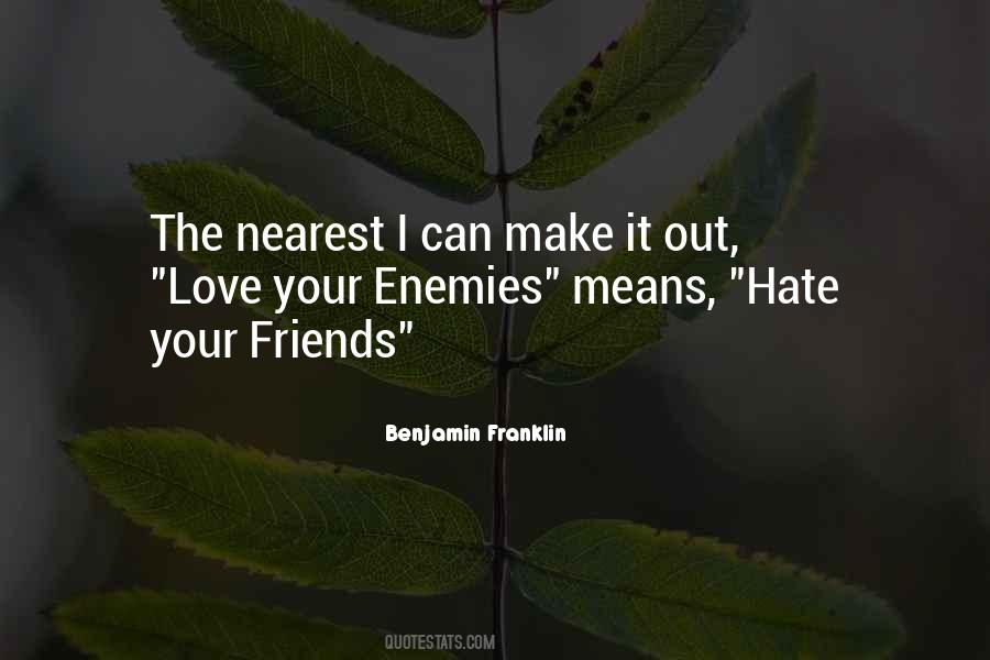Quotes About Your Enemies #1022489