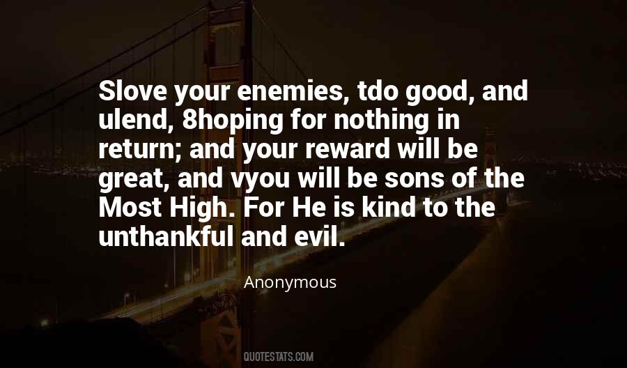 Quotes About Your Enemies #957901