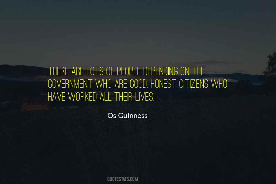 Quotes About Depending On The Government #1714127