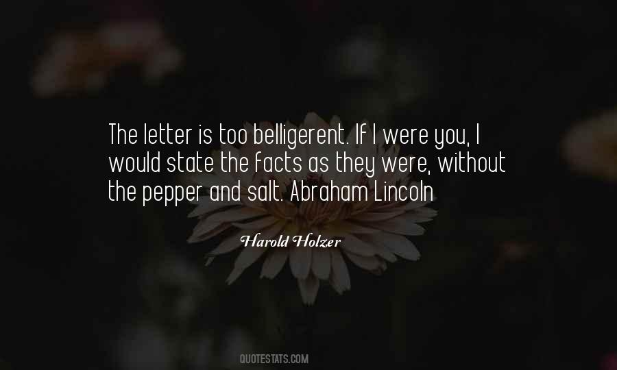 Quotes About Lincoln #1391369