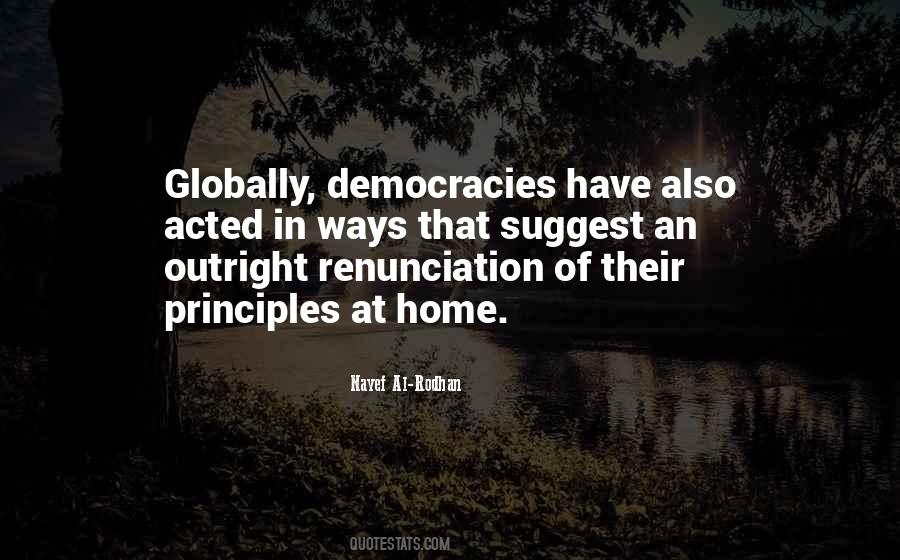 Quotes About Democracies #643717