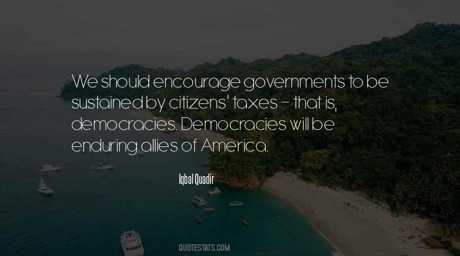 Quotes About Democracies #702315