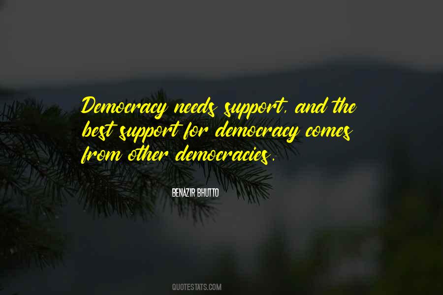 Quotes About Democracies #814570