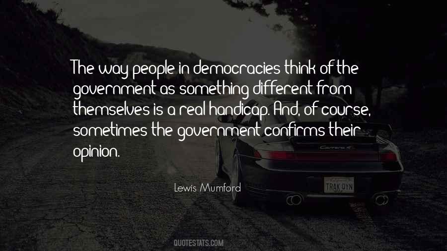 Quotes About Democracies #868795