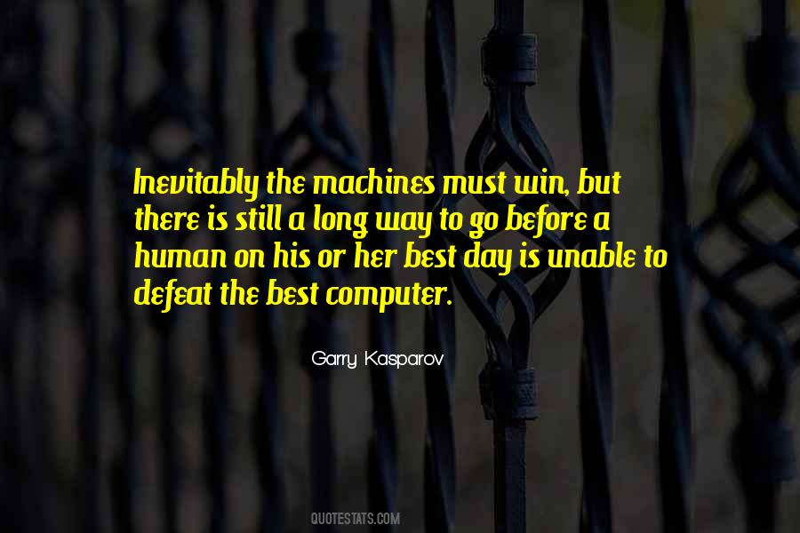 Quotes About Machines #1284030