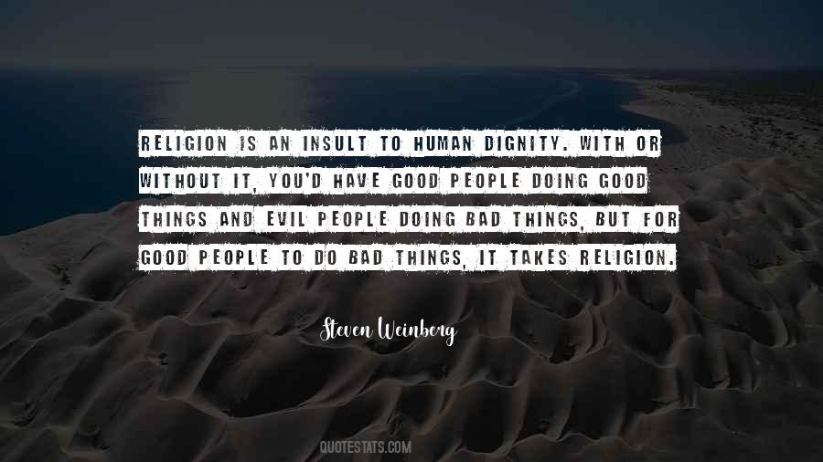 Quotes About Religion Is Bad #1048748