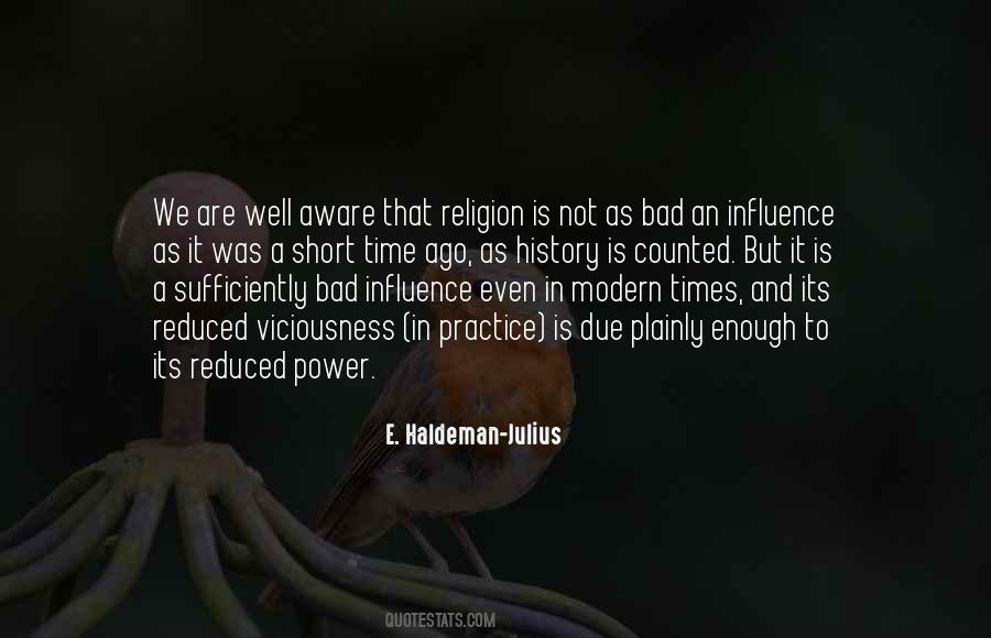 Quotes About Religion Is Bad #678658