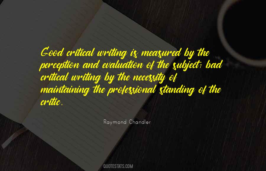 Quotes About Good And Bad Writing #26426