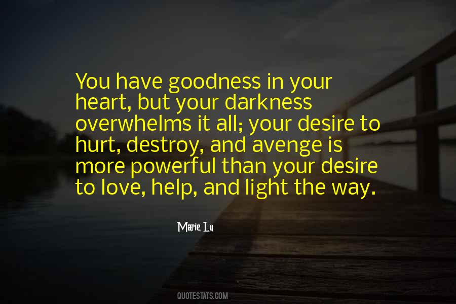 Love Is Darkness Quotes #1070257