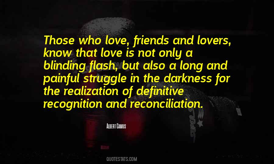 Love Is Darkness Quotes #130785