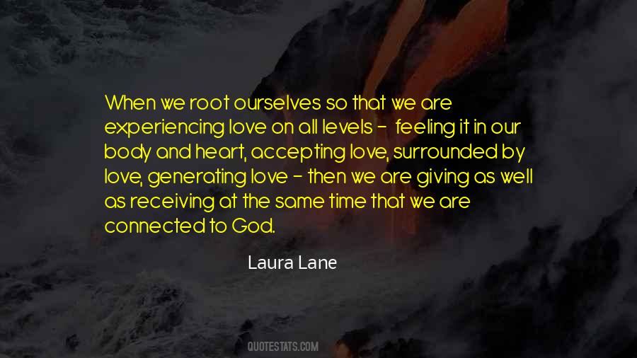 Quotes About Experiencing God's Love #1187717