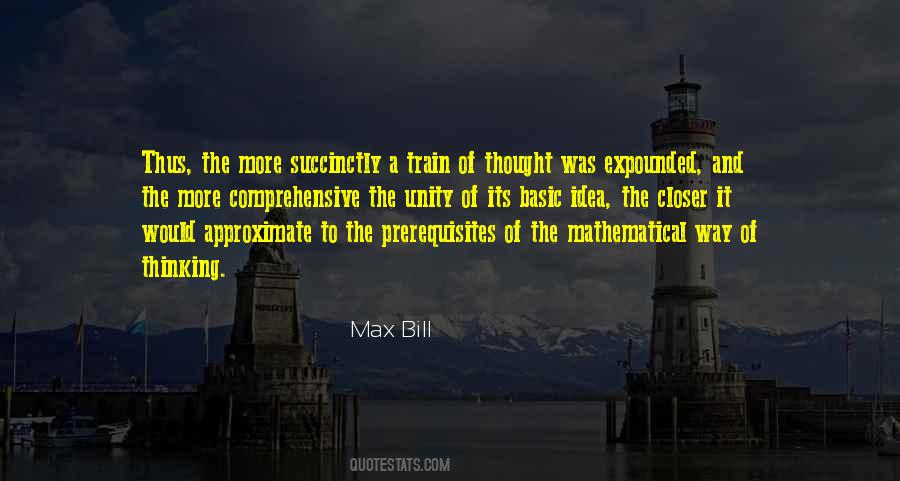 Quotes About Train Of Thought #1703081