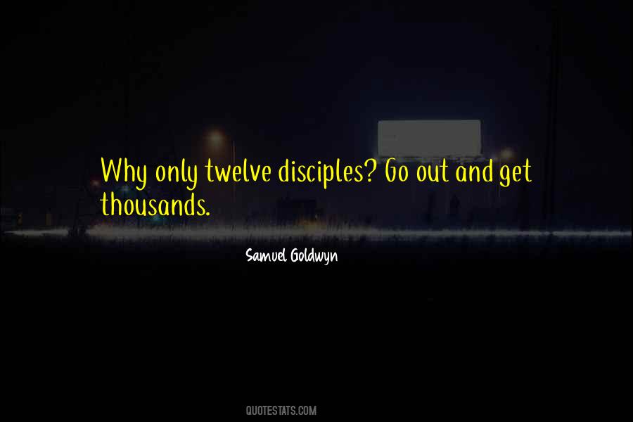 Quotes About Disciples #1012794