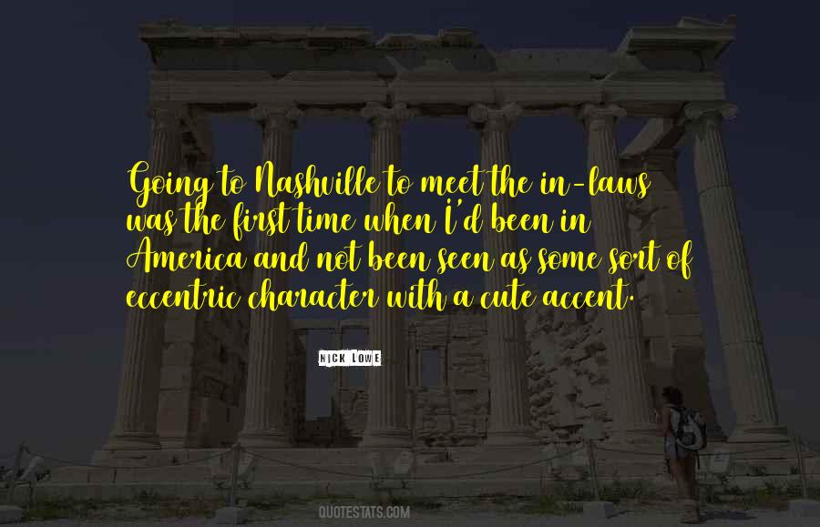 Quotes About Nashville #1460595