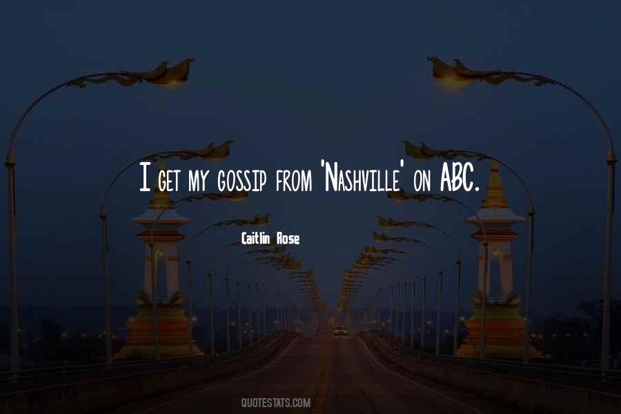 Quotes About Nashville #1594168
