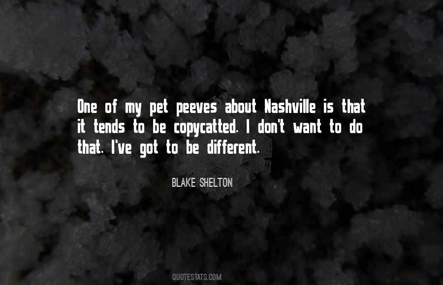Quotes About Nashville #1670200