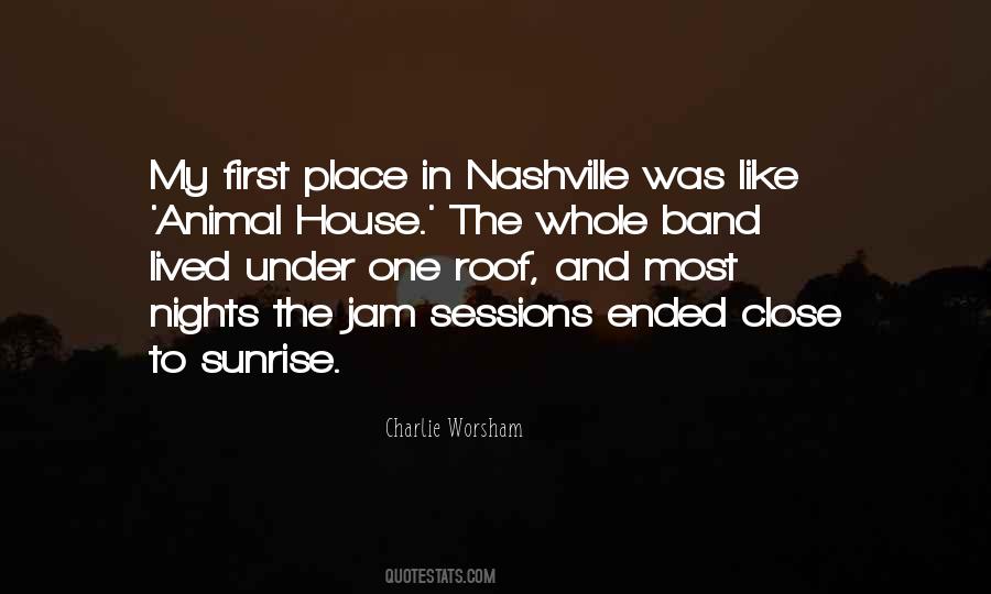 Quotes About Nashville #1767006