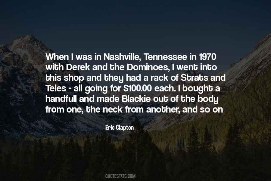 Quotes About Nashville #1849052