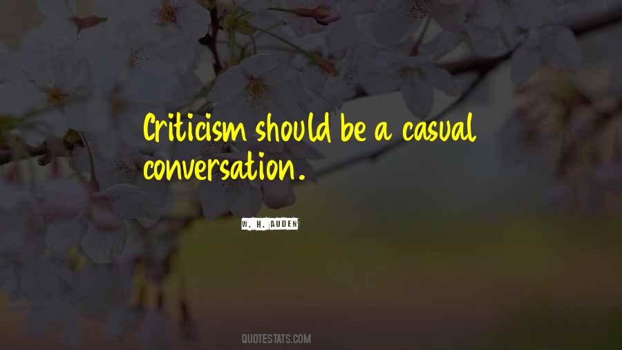 Casual Conversation Quotes #312052