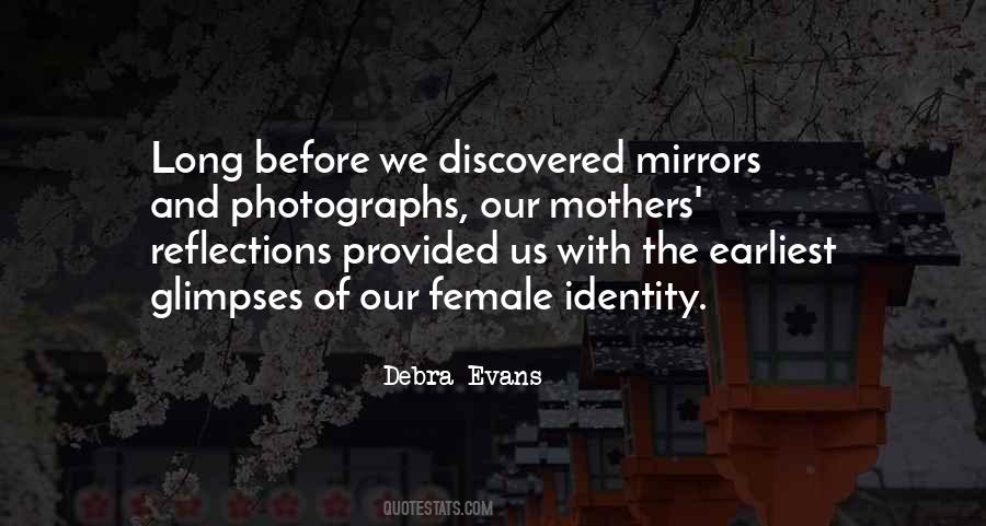 Quotes About Mirrors Reflections #144595