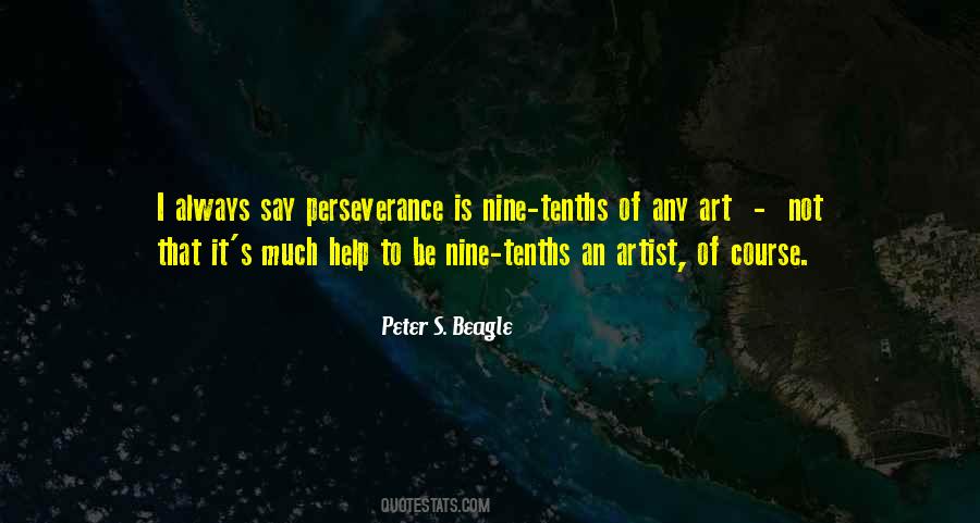 Perseverance Is Quotes #1654949