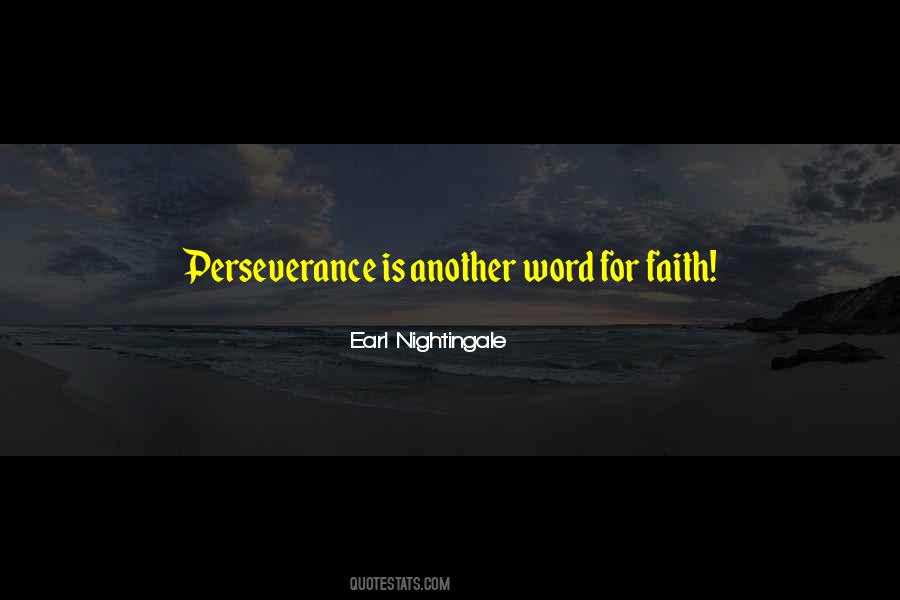 Perseverance Is Quotes #1720461