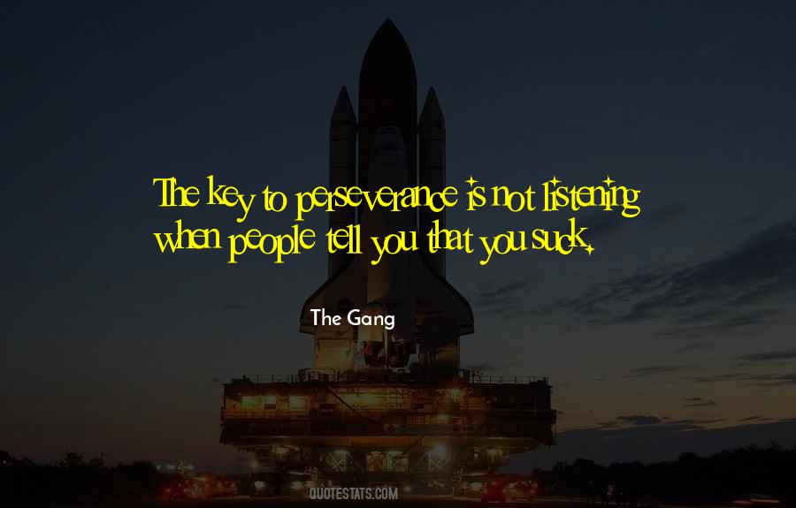 Perseverance Is Quotes #543107