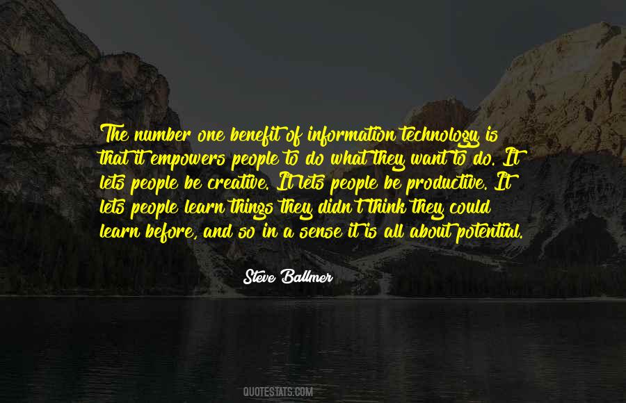 Quotes About Information Technology #669604