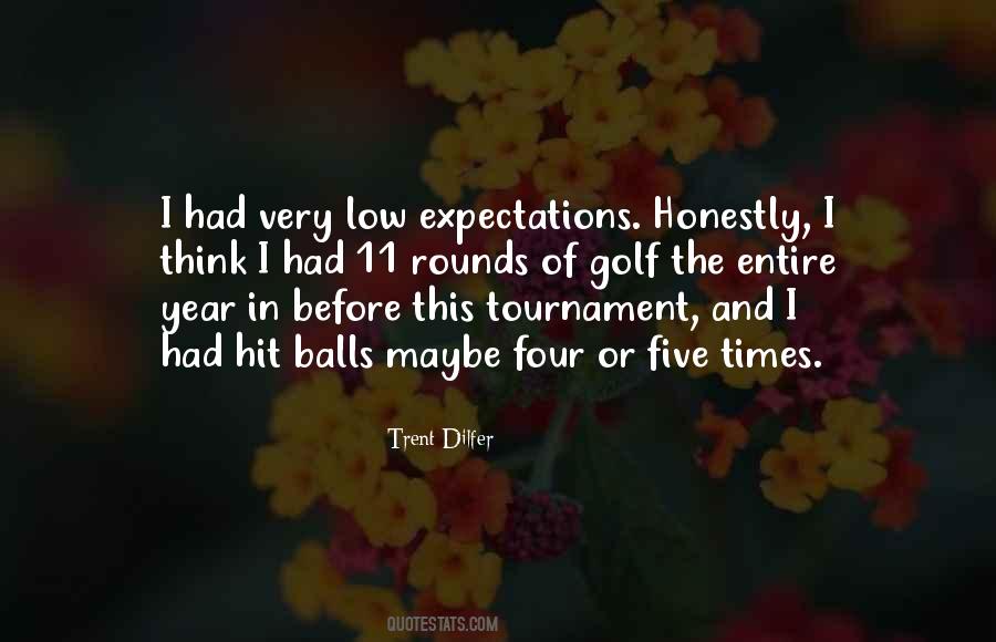 Quotes About Having Low Expectations #328931