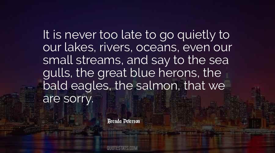 Quotes About Lakes And Rivers #487833