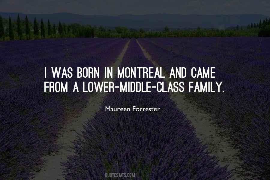Middle Class Family Quotes #26587
