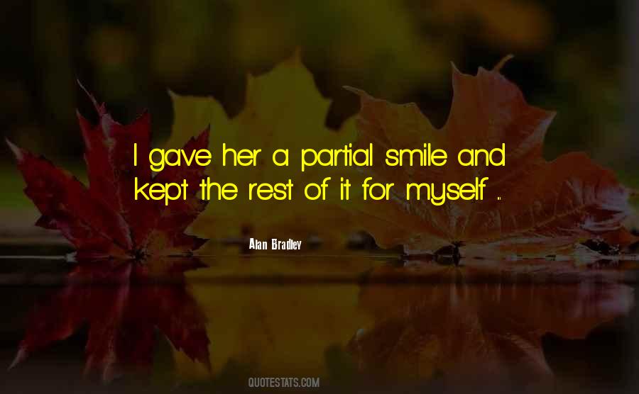 Quotes About Myself Smile #1253918