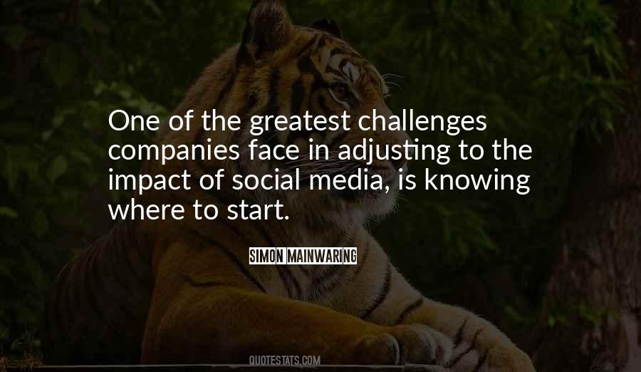 To Face Challenges Quotes #262504