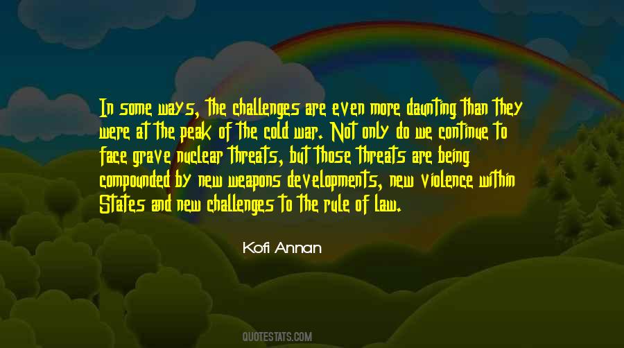 To Face Challenges Quotes #542863
