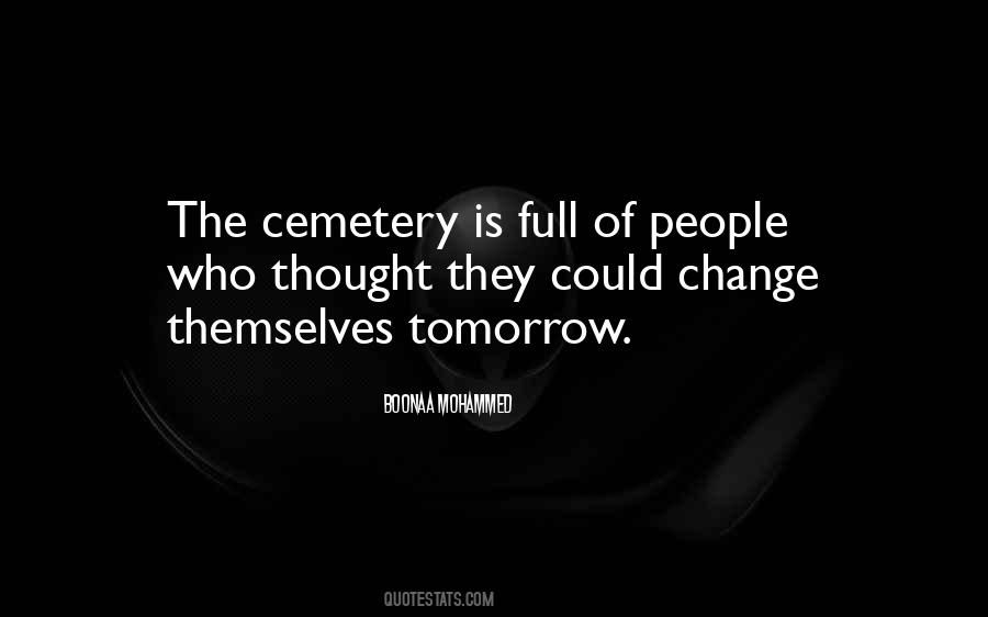 Quotes About The Cemetery #243444