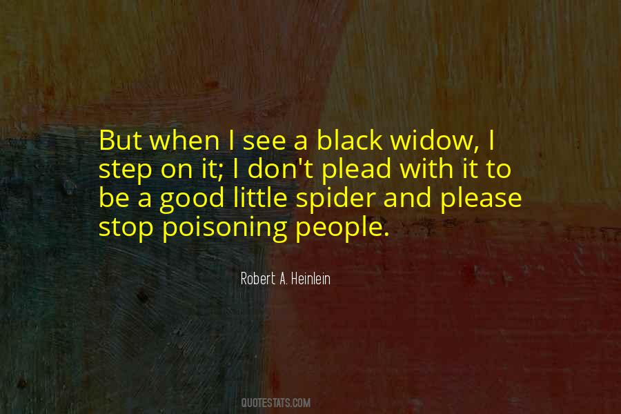 Quotes About Black Widow #876561