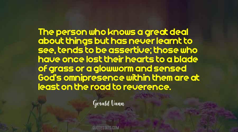 Quotes About God's Omnipresence #1094735