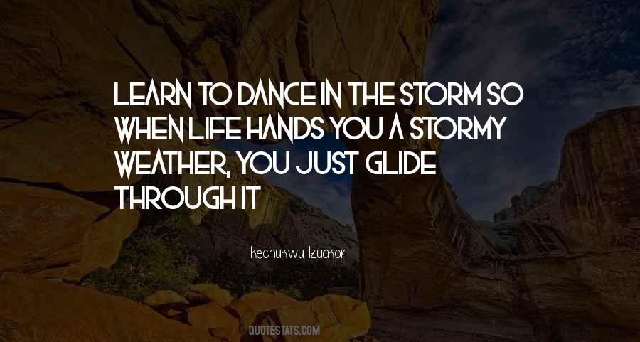 Quotes About Stormy Weather #759005