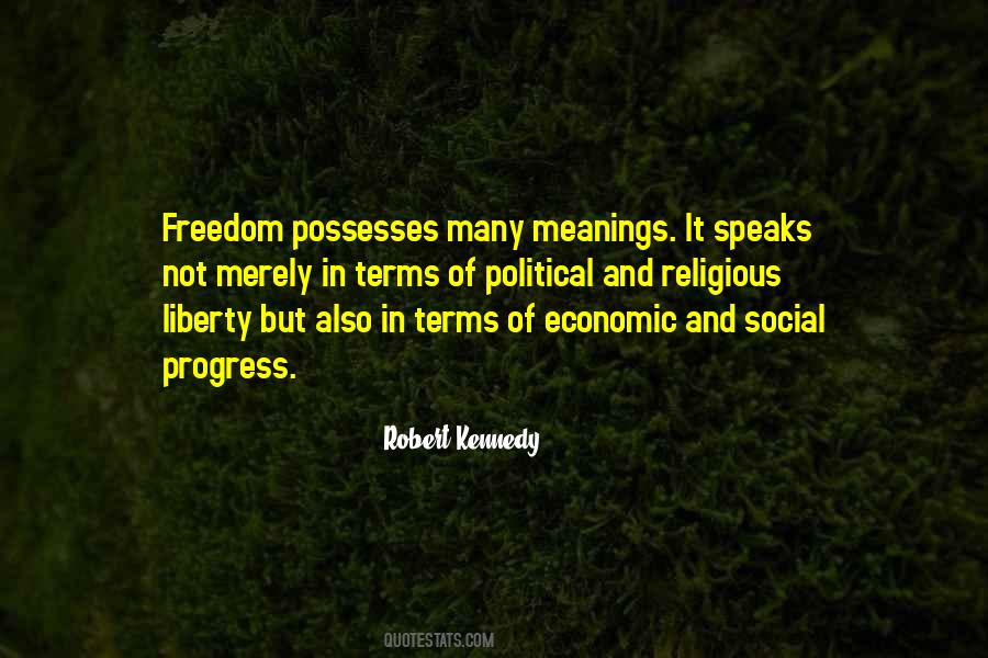 Economic Liberty Quotes #256957